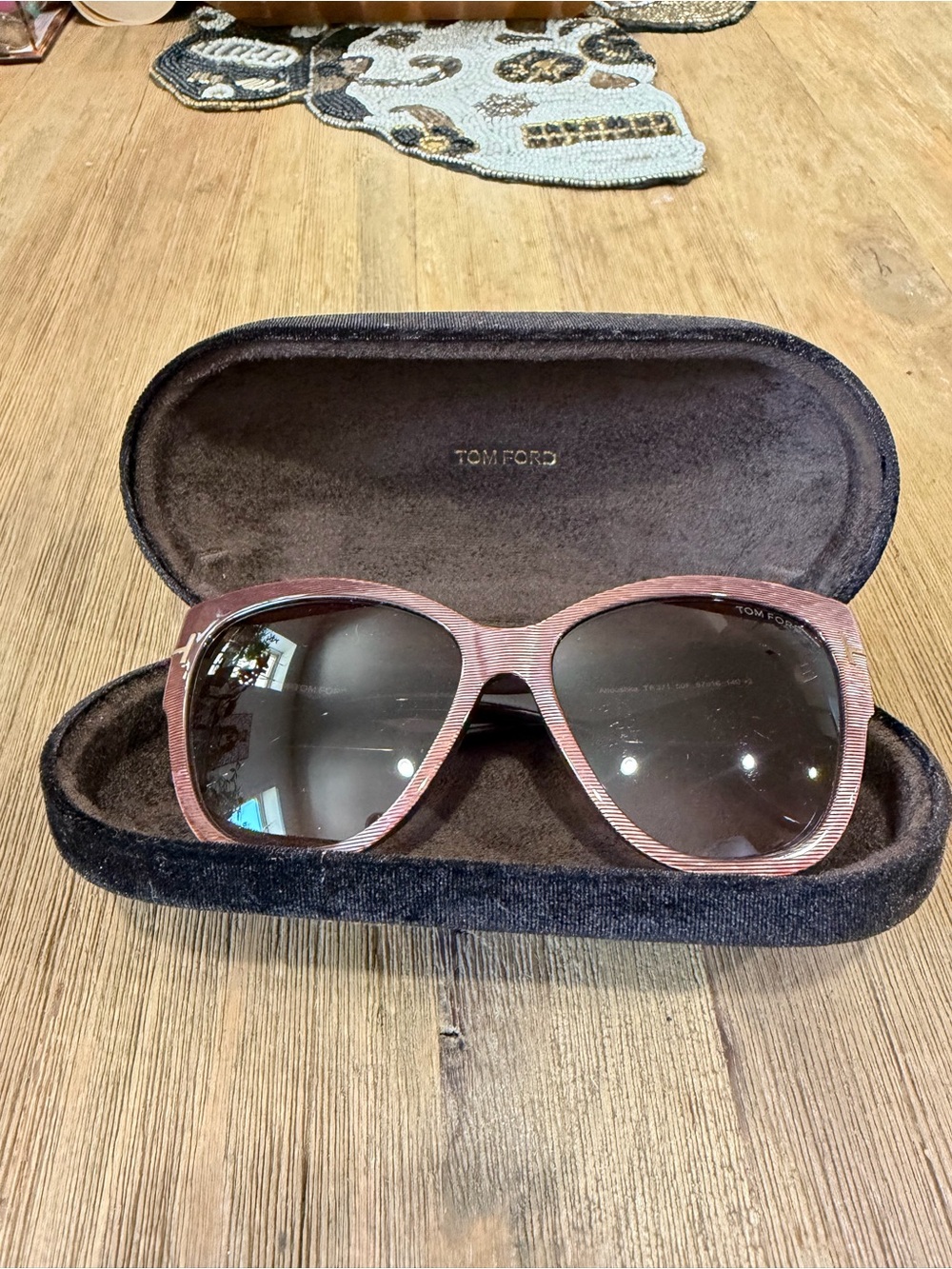 NWOT Tom Ford Women's brown/copper/rose gold Frame Sunglasses